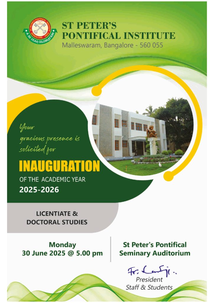P.G. Inauguration 2025